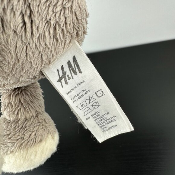 H&M Koala 8 Gray Black White Plh Stuffed Animal - Picture 4 of 4